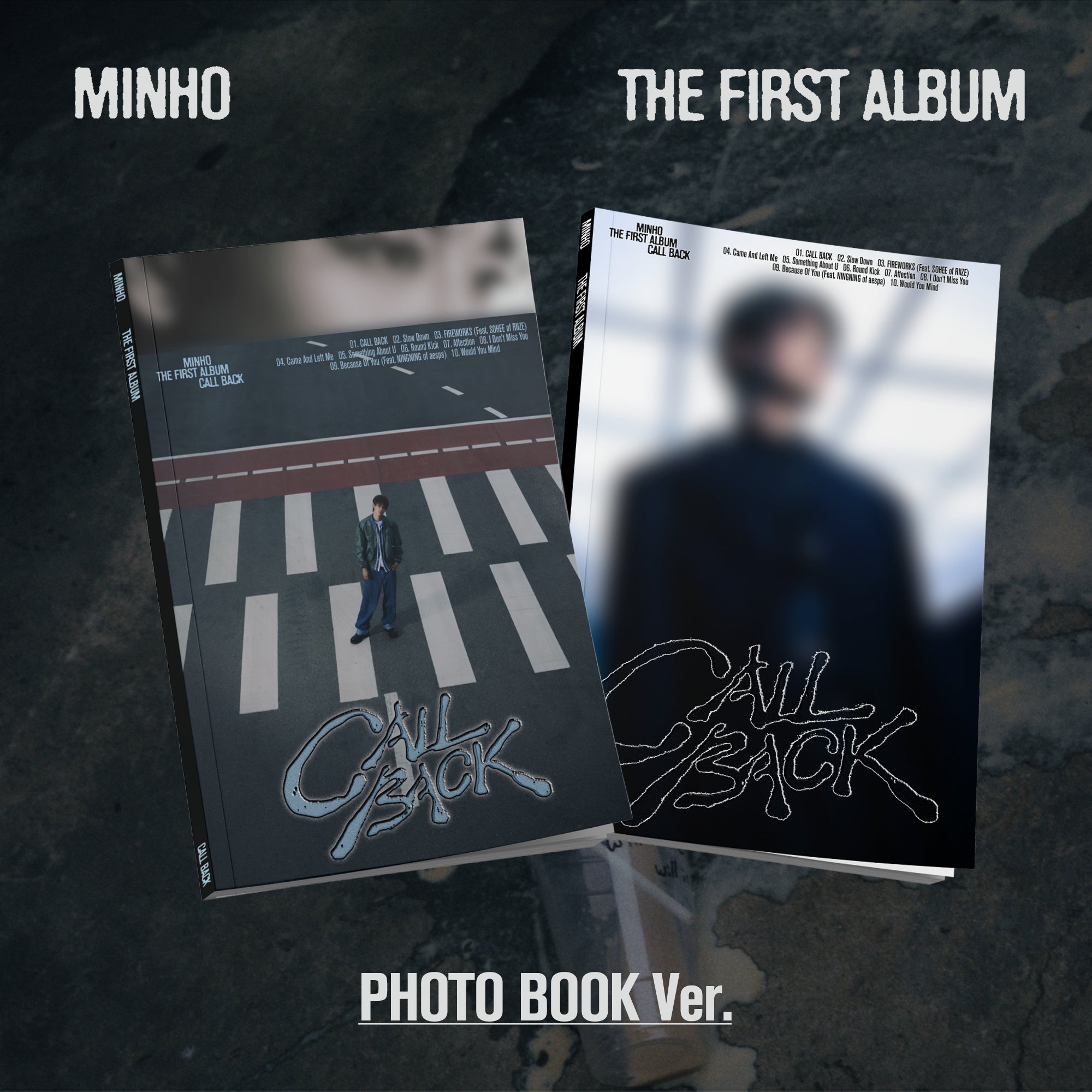 SHINEE MINHO - CALL BACK 1ST ALBUM PHOTOBOOK VER SET