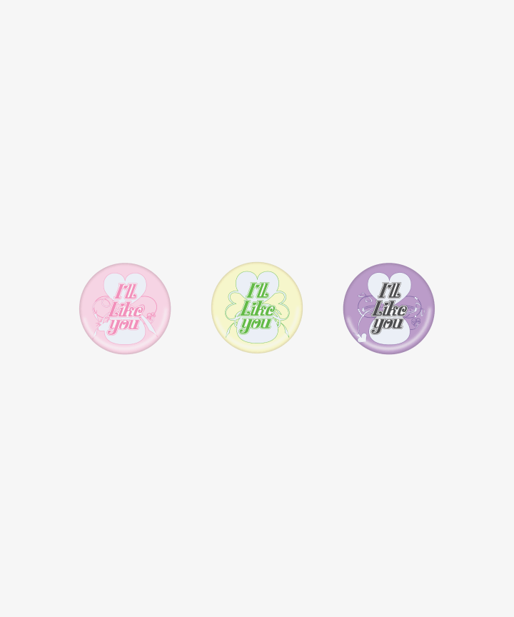 ILLIT - I&#39;LL LIKE YOU 2ND MINI ALBUM OFFICIAL MD CAN BADGE - COKODIVE