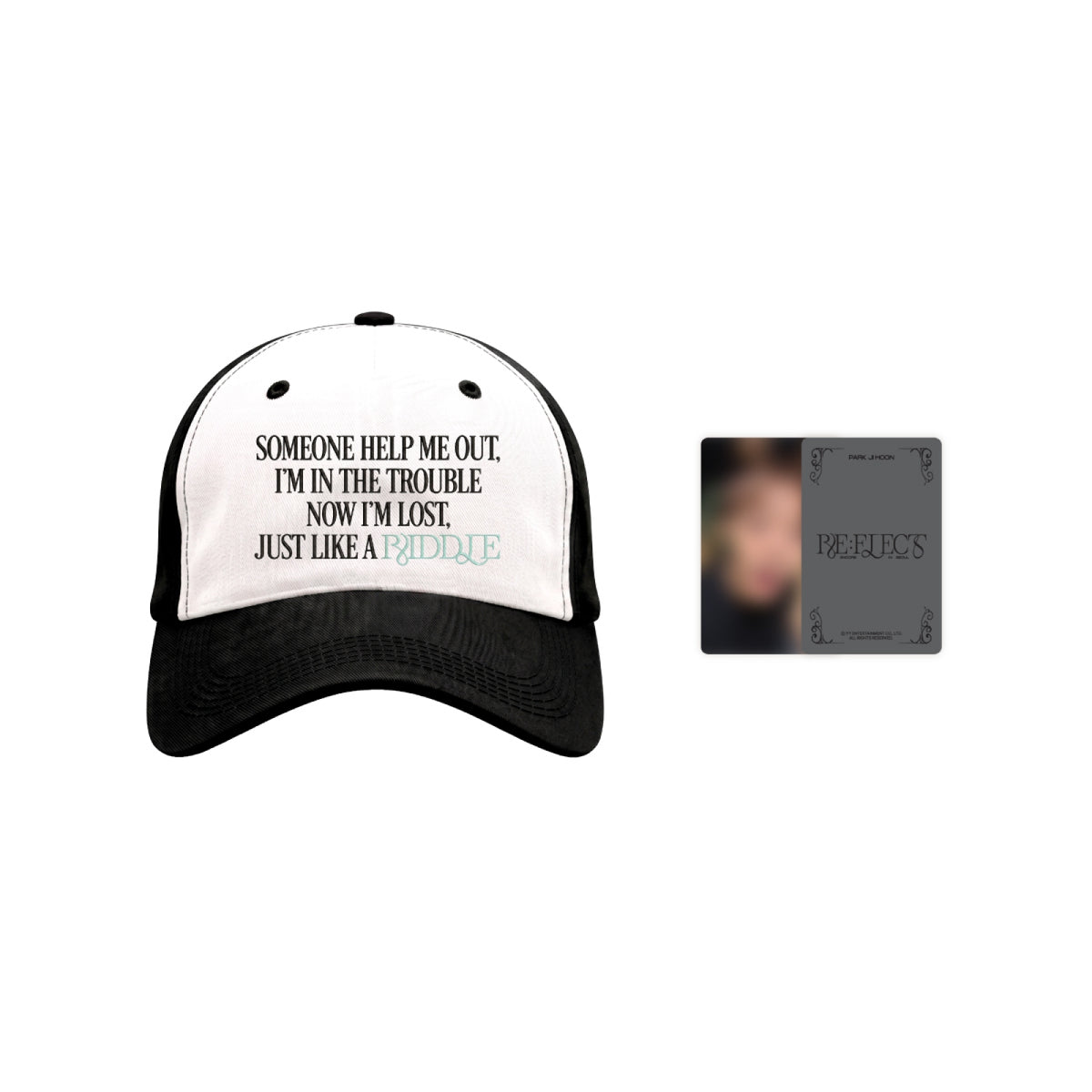 PARK JI HOON - RE:FLECT ASIA FANCON ENCORE IN SEOUL OFFICIAL MD BALL CAP - COKODIVE