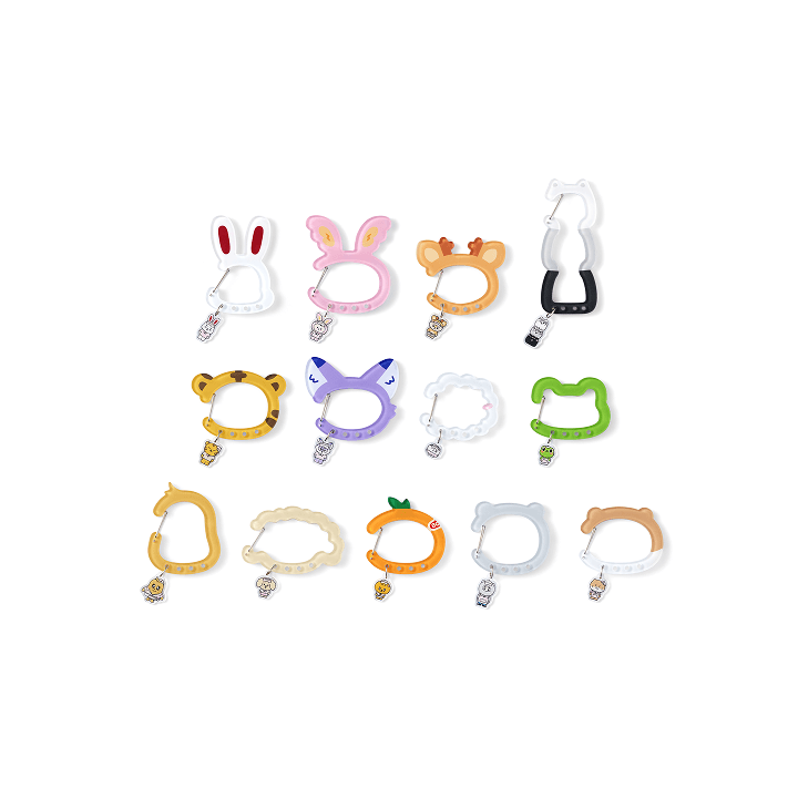 SEVENTEEN - ICE CREAM WITH MINITEEN CHARACTER POP UP OFFICIAL MD CARABINER - COKODIVE