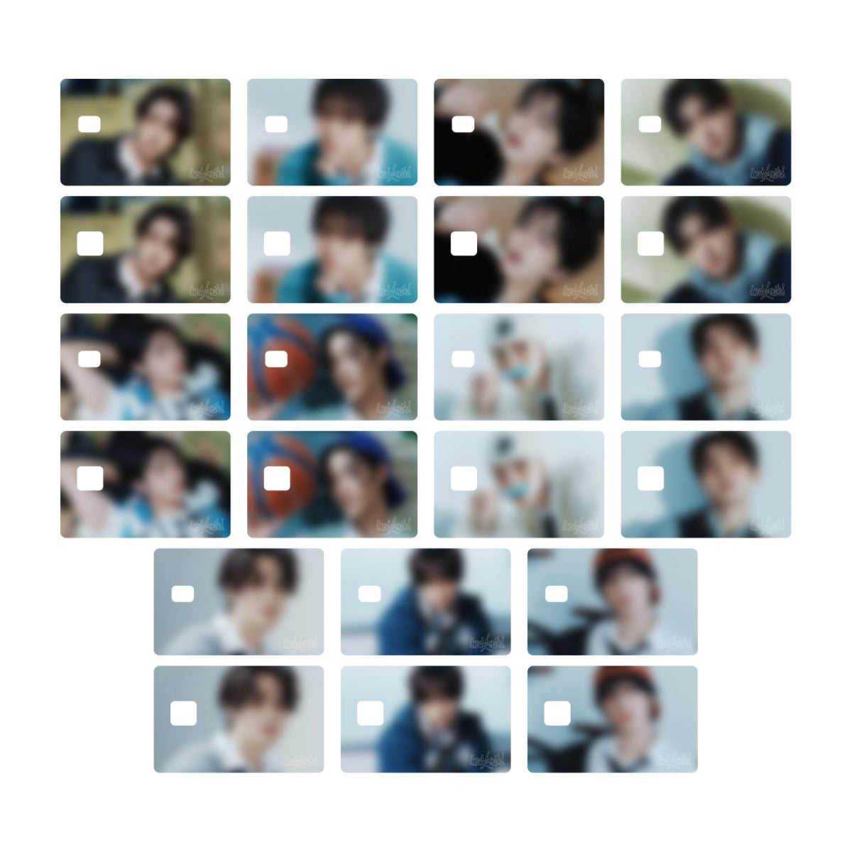 THE BOYZ - UNEXPECTED POP-UP STORE MD CARD COVER STICKER - COKODIVE