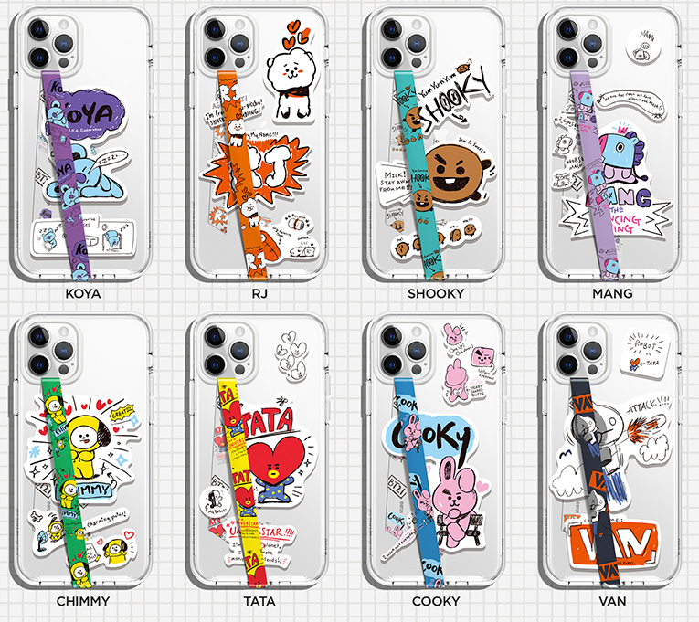 BT21 - SMART PHONE FINGER STRAP - COKODIVE