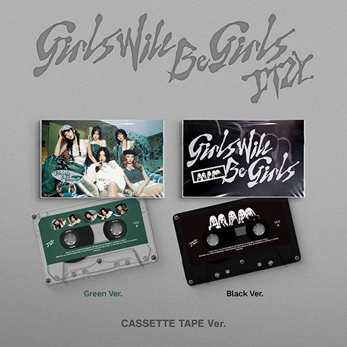 ITZY - GIRLS WILL BE GIRLS ALBUM CASSETTE TAPE VER RANDOM - COKODIVE