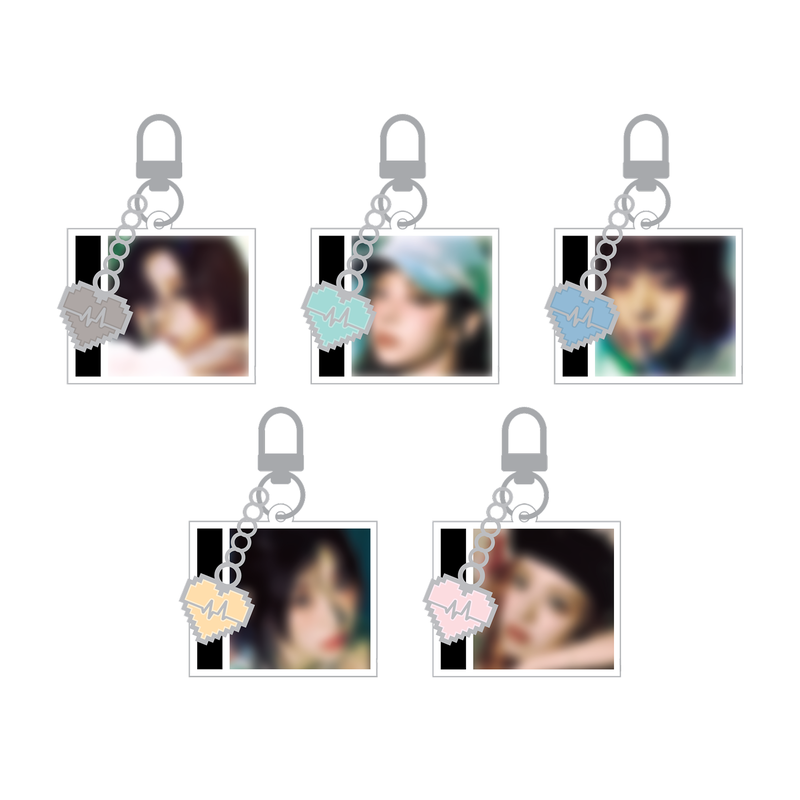 ITZY - GIRLS WILL BE GIRLS OFFICIAL MD CD KEYRING - COKODIVE