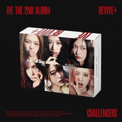 IVE - REVIVE+ 2ND ALBUM TOWER RECORD GIFT STANDARD CHALLENGERS VER - COKODIVE