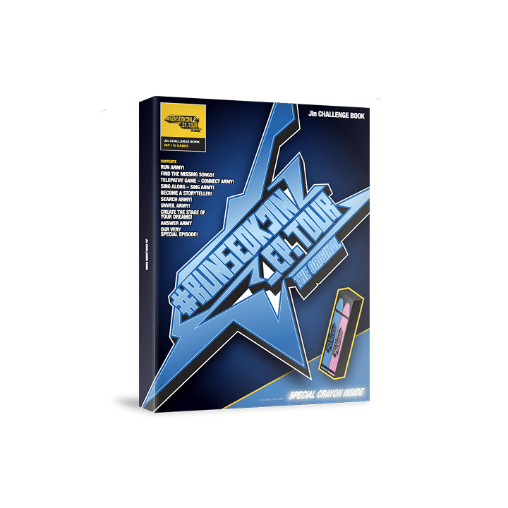 BTS JIN - #RUNSEOKJIN_EP.TOUR IN GOYANG ALADIN GIFT CHALLENGE BOOK