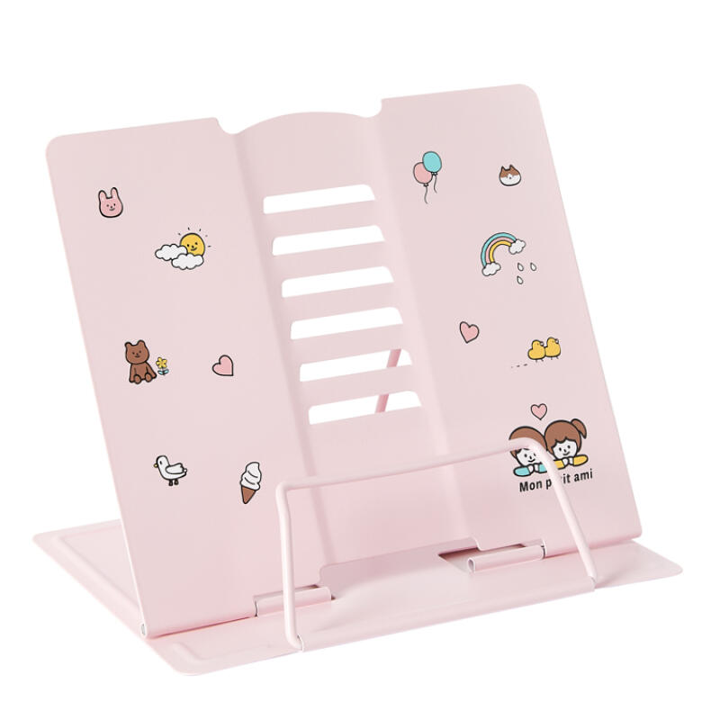 CHARACTER BOOK STAND PINK - COKODIVE