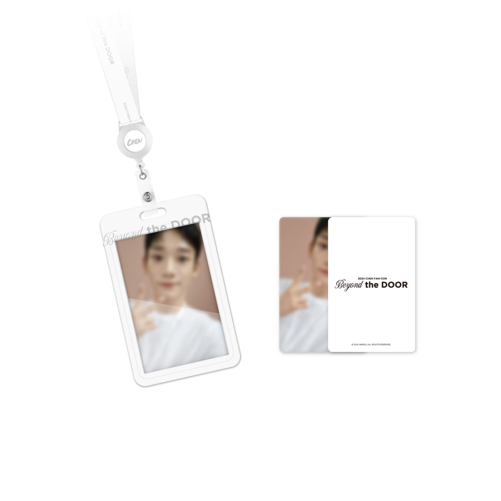 CHEN - BEYOND THE DOOR IN SEOUL 2024 FAN CON OFFICIAL MD LANYARD SET - COKODIVE