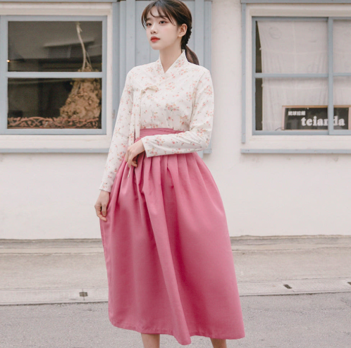 BTS ARIRANG CONCERT FAN-LOOK HANBOK-CHERRY BLOSSOM - COKODIVE