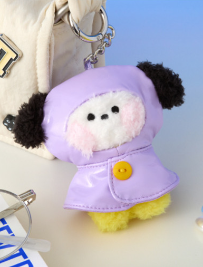 BT21 - MINI MININI RAINY DAY DOLL KEYRING - COKODIVE
