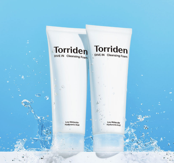 TORRIDEN DIVE IN LOW MOLECULAR HYALURONIC ACID CLEANSING FOAM 150ml (2EA) - COKODIVE