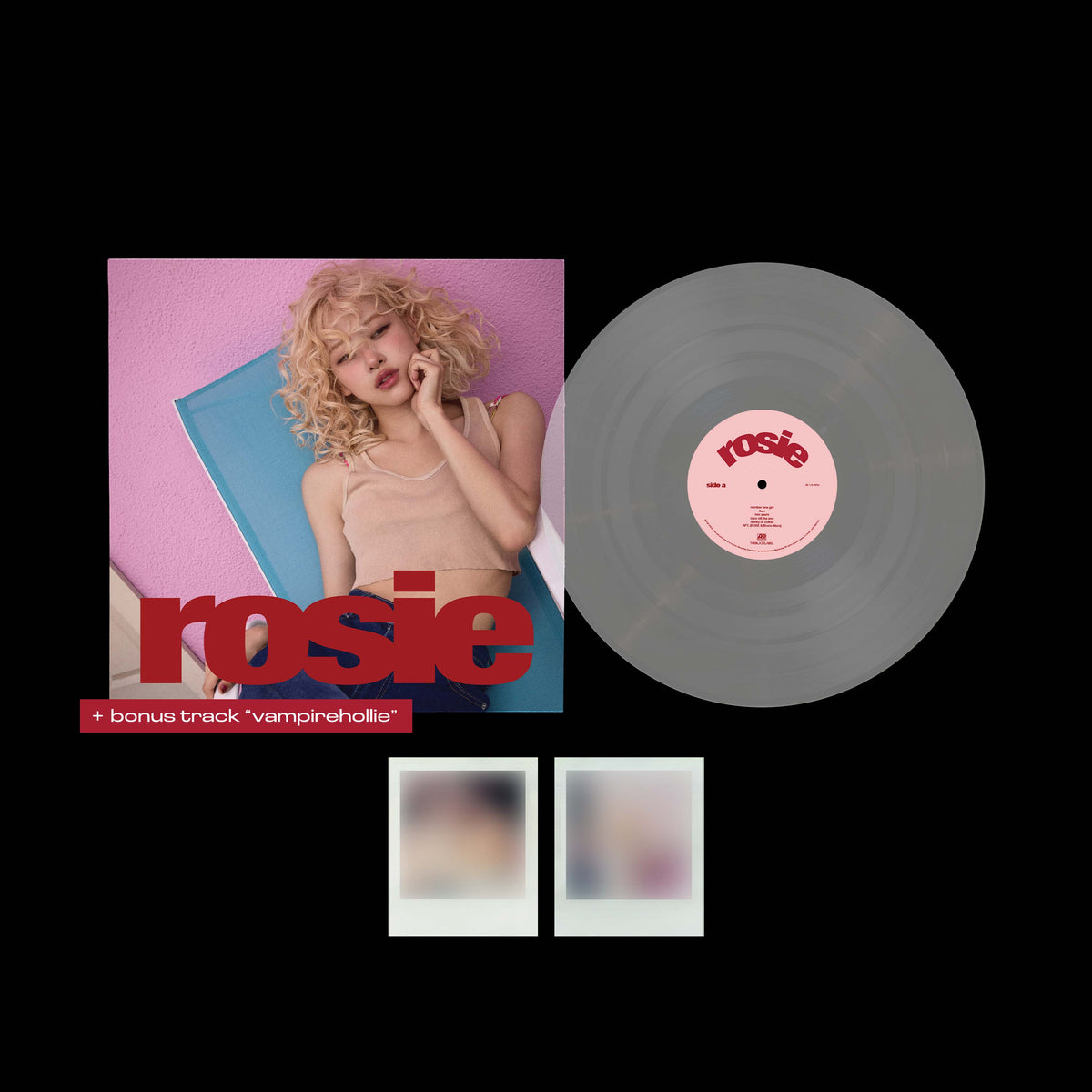 ROSE - ROSIE FIRST STUDIO ALBUM VINYL VAMPIREHOLLIE EDITION CLEAR - COKODIVE