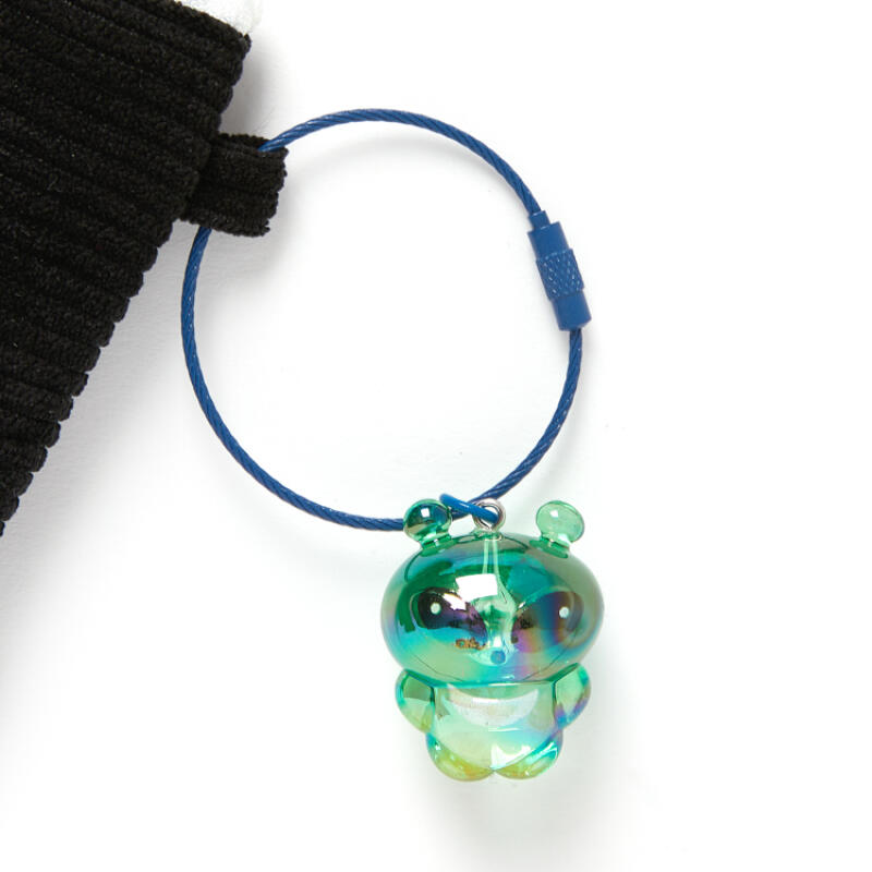 LAZY WAGG CLEAR ACRYLIC KEYRING - COKODIVE