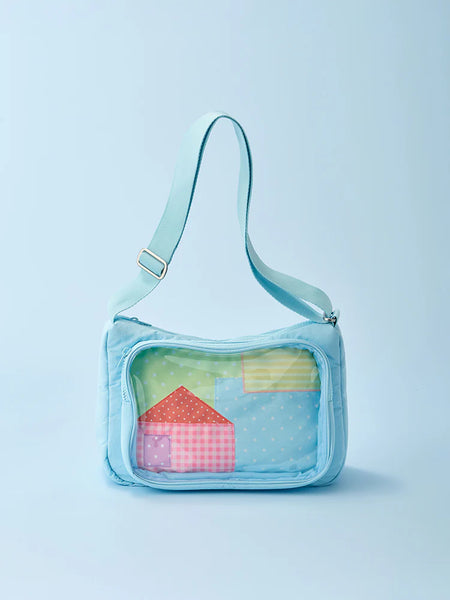 【 NCT WISH OUR WISH PVC CROSS BAG 】 NCT WISH - WISHININI HOUSE CLEAR POCKET MULTI CROSS BAG