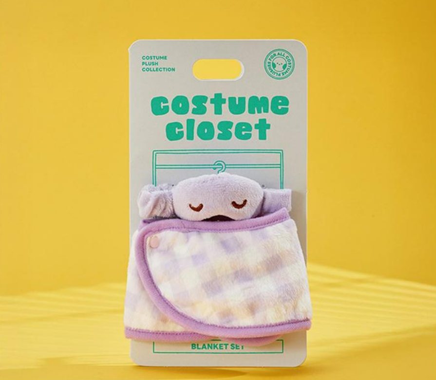 BT21 mini ブランケット イエロー BT21 - MINI MININI CHILL BREAK DOLL CLOSET BLANKET SET | COKODIVE