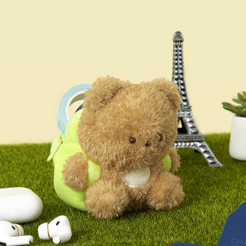 CLOVER BACKPACK BEAR PLUSH KEYRING - COKODIVE