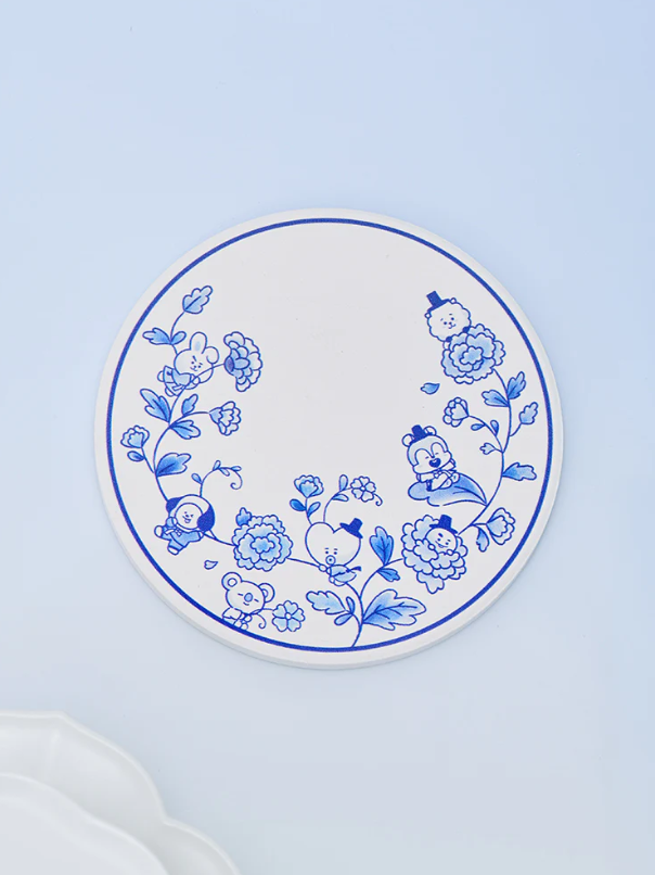 BT21 - K-HANGARI CERAMIC COASTER - COKODIVE