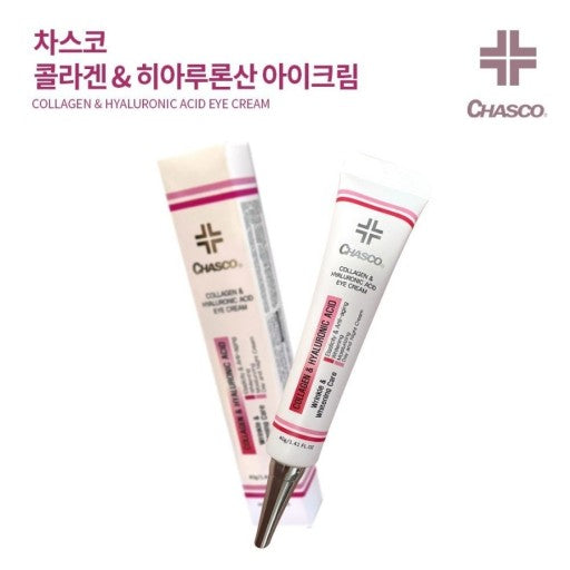 CHASCO COLLAGEN & HYALLURONIC ACID EYE CREAM 40g - COKODIVE