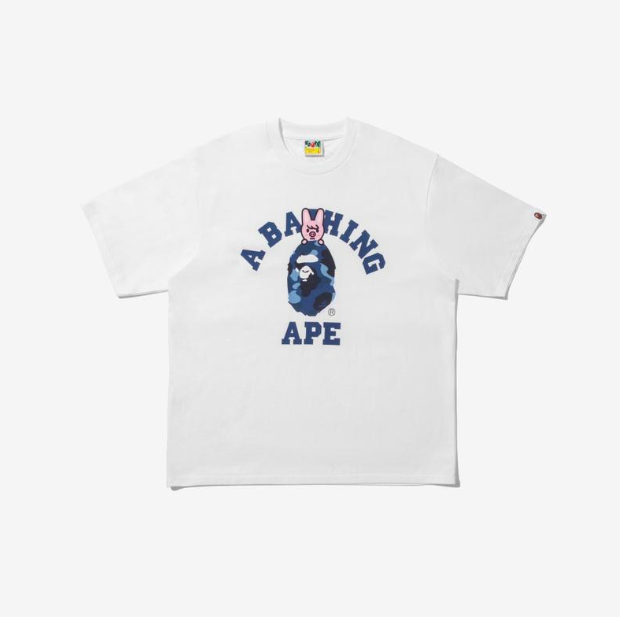 STRAY KIDS - BAPE X STRAY KIDS COLLABORATION OFFICIAL MD DWAEKKI COLLEGE TEE M (CHANGBIN) - COKODIVE