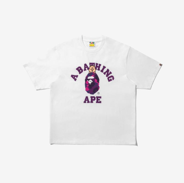 STRAY KIDS - BAPE X STRAY KIDS COLLABORATION OFFICIAL MD HAN QUOKKA COLLEGE TEE M (HAN) - COKODIVE