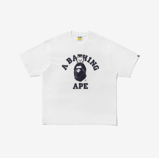 STRAY KIDS - BAPE X STRAY KIDS COLLABORATION OFFICIAL MD JINIRET COLLEGE TEE M (HYUNJIN) - COKODIVE