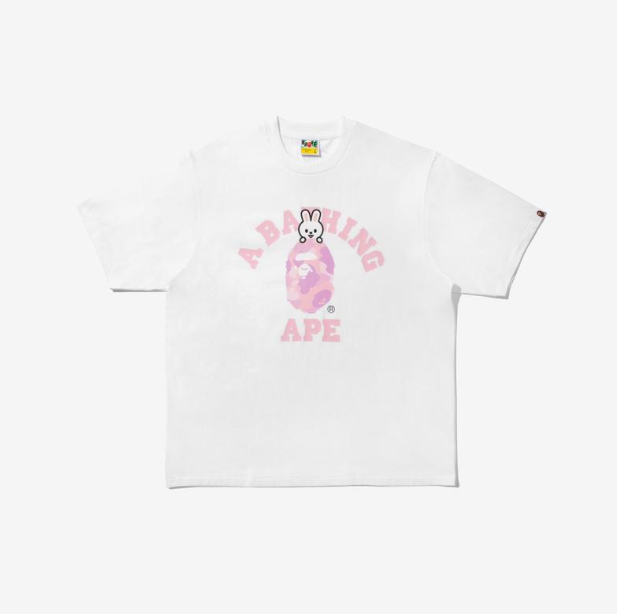 Stray Kids　BAPE×Stray Kids　コラボTシャツ　　Sサイズ A Bathing Ape x Stray Kids BAPE Iconic Logo With Baby Milo x SKZOO