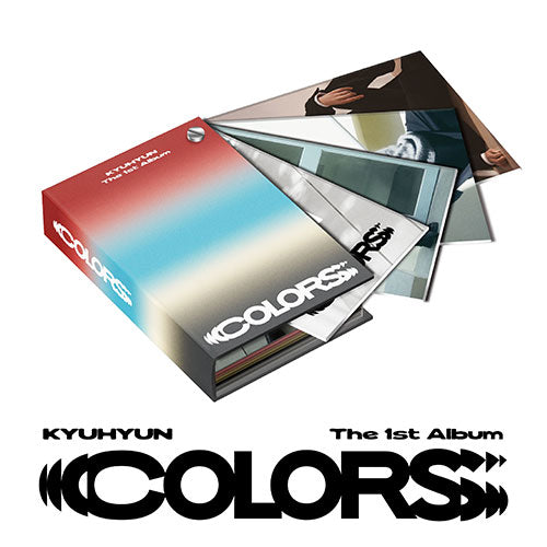 KYUHYUN - COLORS 1ST FULL ALBUM COLOR SWATCH BOOK VER - COKODIVE