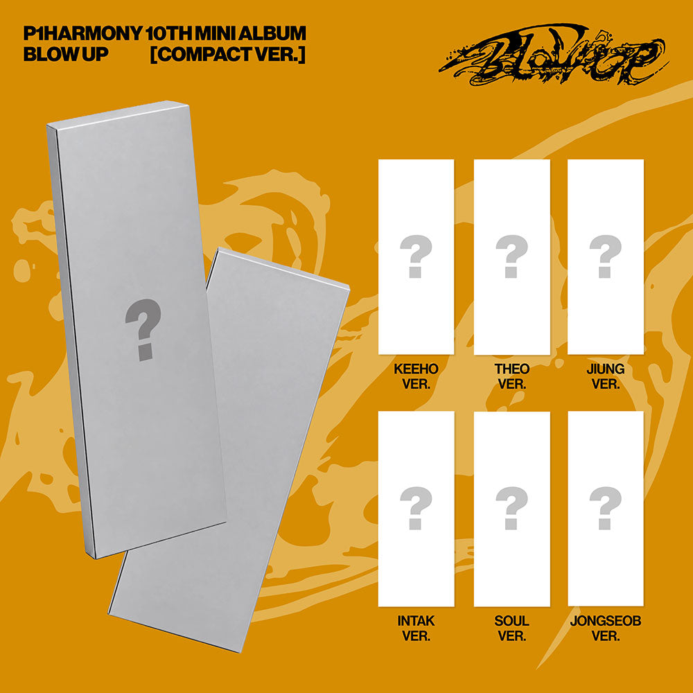 P1HARMONY - BLOW UP 10TH MINI ALBUM COMPACT VER SET - COKODIVE