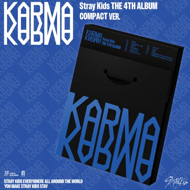 STRAY KIDS - KARMA 4TH ALBUM COMPACT VER NO POB - COKODIVE