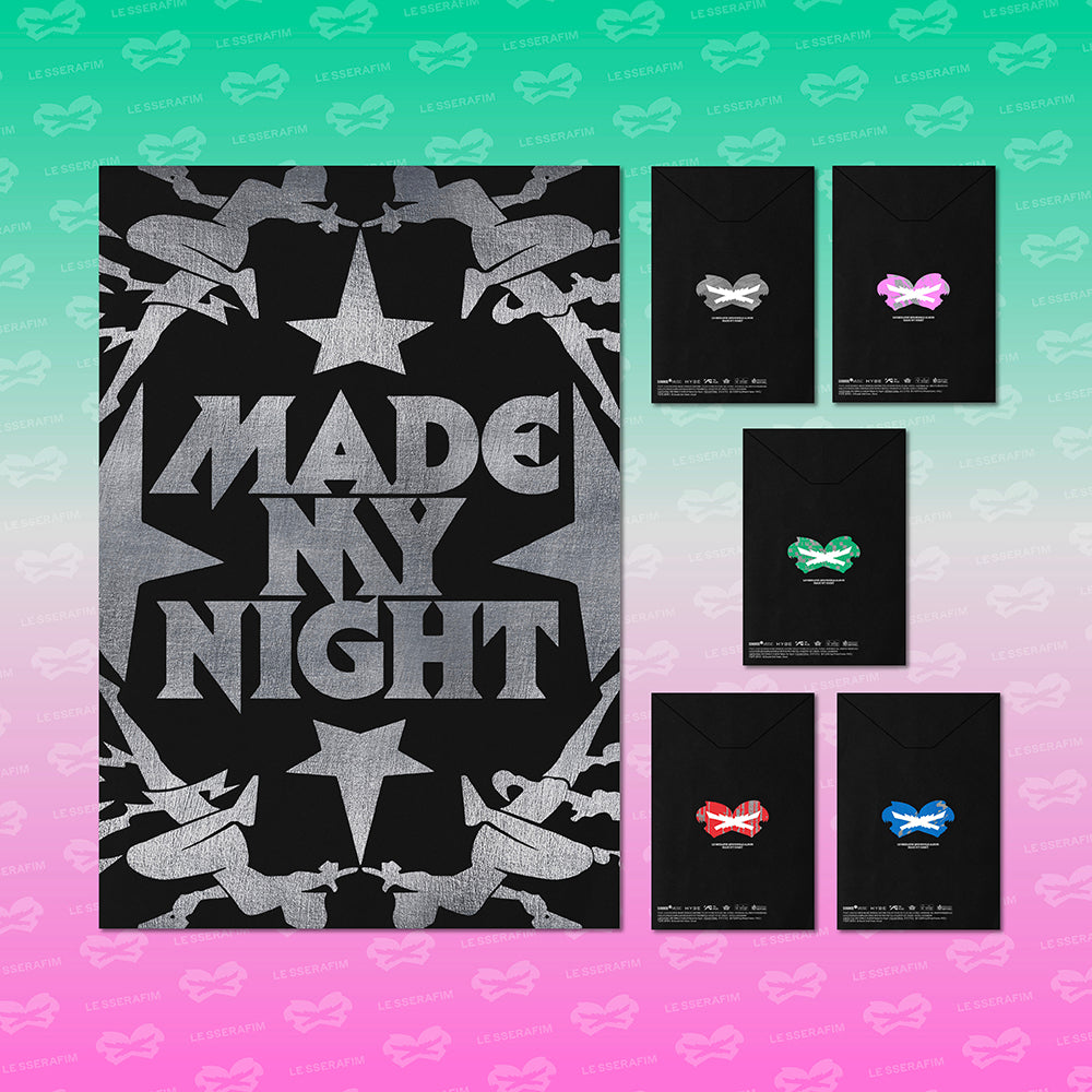 LE SSERAFIM - MADE MY NIGHT 2ND SINGLE ALBUM COMPACT VER SET - COKODIVE