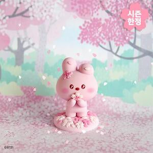 BT21 - CHERRY BLOSSOM LEATHER PATCH FIGURE COOKY - COKODIVE