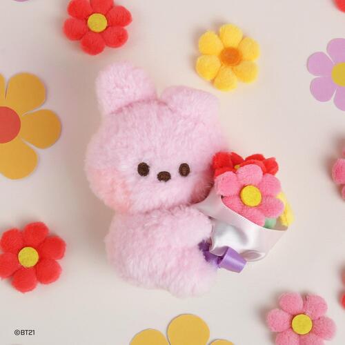 BT21 - BOUQUET MININI PLUSH KEYRING - COKODIVE