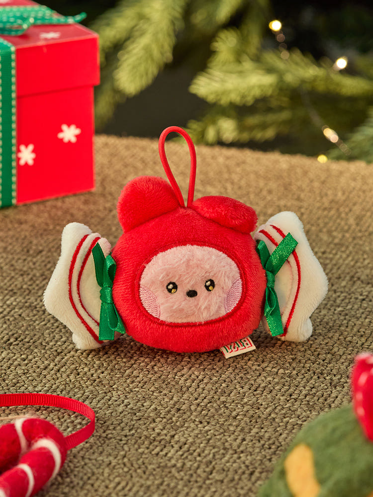 BT21 - MINI MININI PETIT HOLIDAY ORNAMENT DOLL KEYRING - COKODIVE