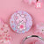 BT21 - CHERRY BLOSSOM LEATHER PATCH MIRROR COOKY - COKODIVE