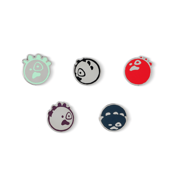 CORTIS - PUT YOUR PHONE DOWN 2026 TOUR OFFICIAL MD CORTIS BALL BADGE SET - COKODIVE