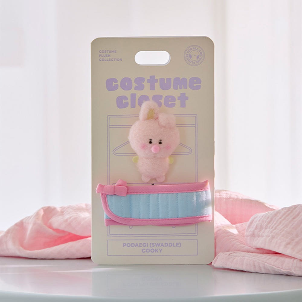 BT21 - BABY NEWBORN SEASON 2 DOLL & SWADDLE COSTUME CLOSET - COKODIVE