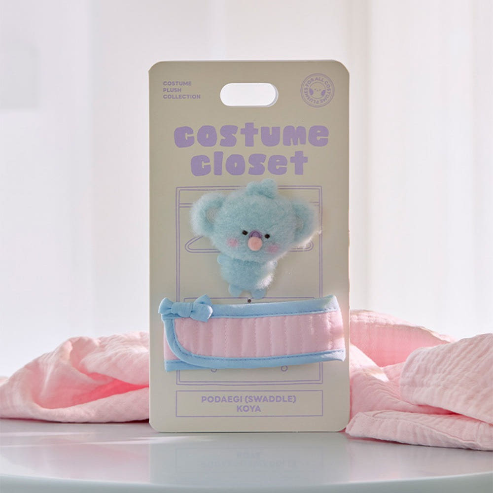 BT21 - BABY NEWBORN SEASON 2 DOLL & SWADDLE COSTUME CLOSET - COKODIVE