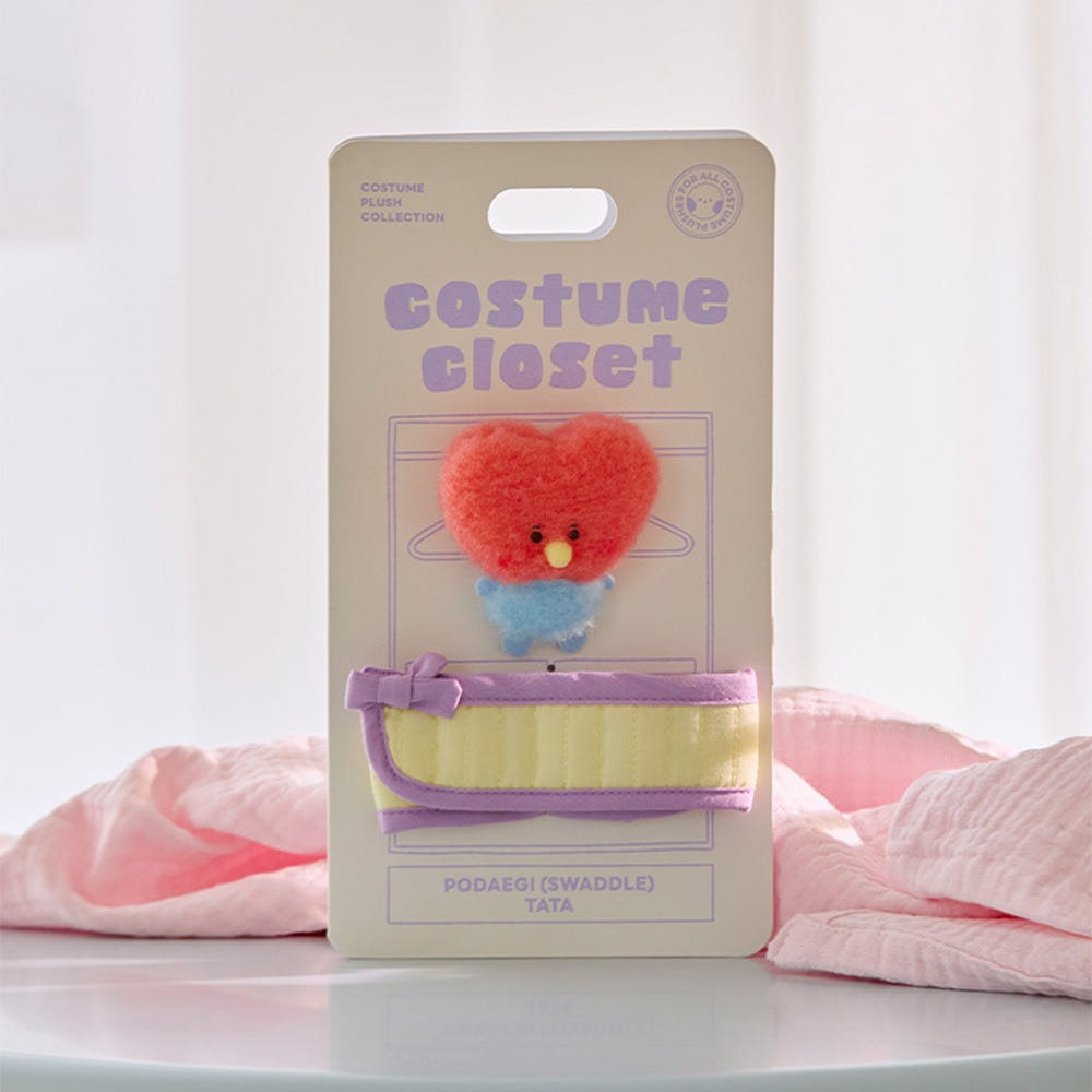 BT21 - BABY NEWBORN SEASON 2 DOLL & SWADDLE COSTUME CLOSET - COKODIVE