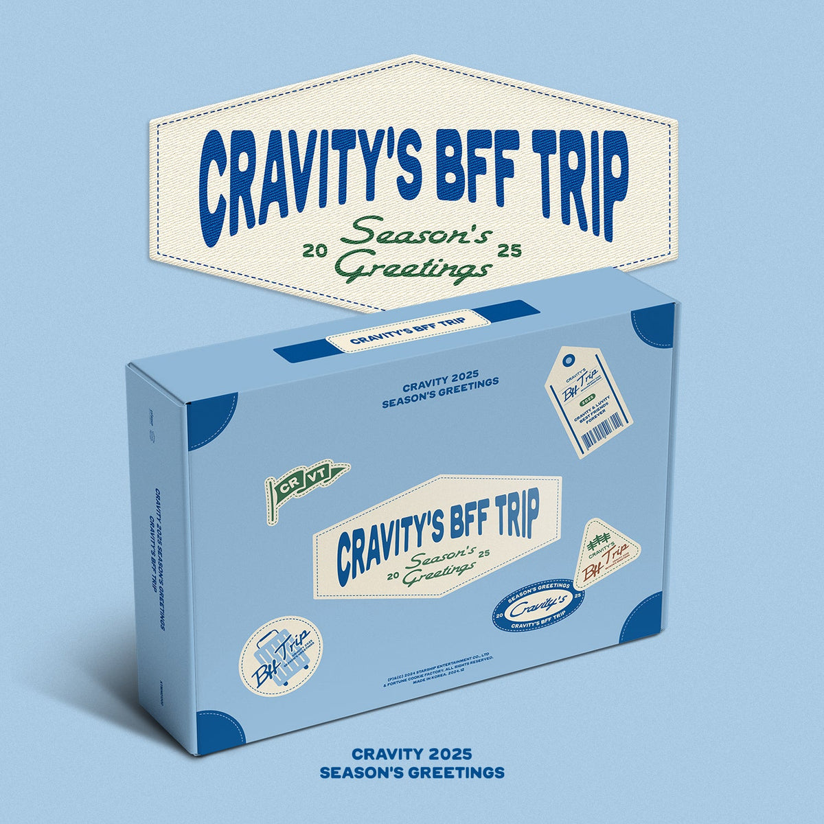 CRAVITY - CRAVITY&#39;S BFF TRIP 2025 SEASON&#39;S GREETING - COKODIVE