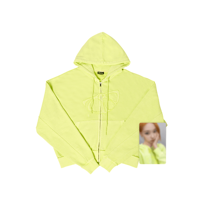AESPA - AESPA WEEK MAKE IT LEMONADE OFFICIAL MD CROPPED ZIP-UP HOODIE SET - COKODIVE