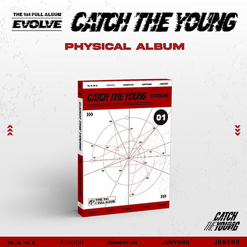CATCH THE YOUNG - EVOLVE 1ST FULL ALBUM STANDARD - COKODIVE
