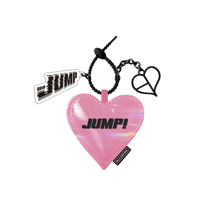 BLACKPINK - JUMP POP UP OFFICIAL MD CUSHION KEYRING JUMP PINK - COKODIVE