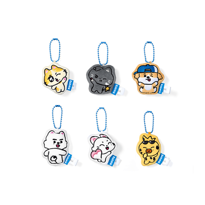 ENHYPEN - INSIDE YOUR POCKET, ENCHIN CHARACTER OFFICIAL MD CUSHION KEYRING (RANDOM) - COKODIVE