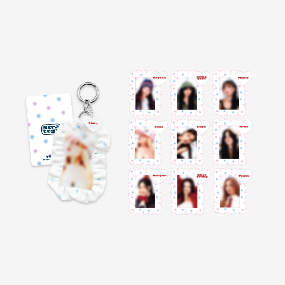 TWICE - STRATEGY POP UP IN SEOUL OFFICIAL MD CUSHION KEYRING