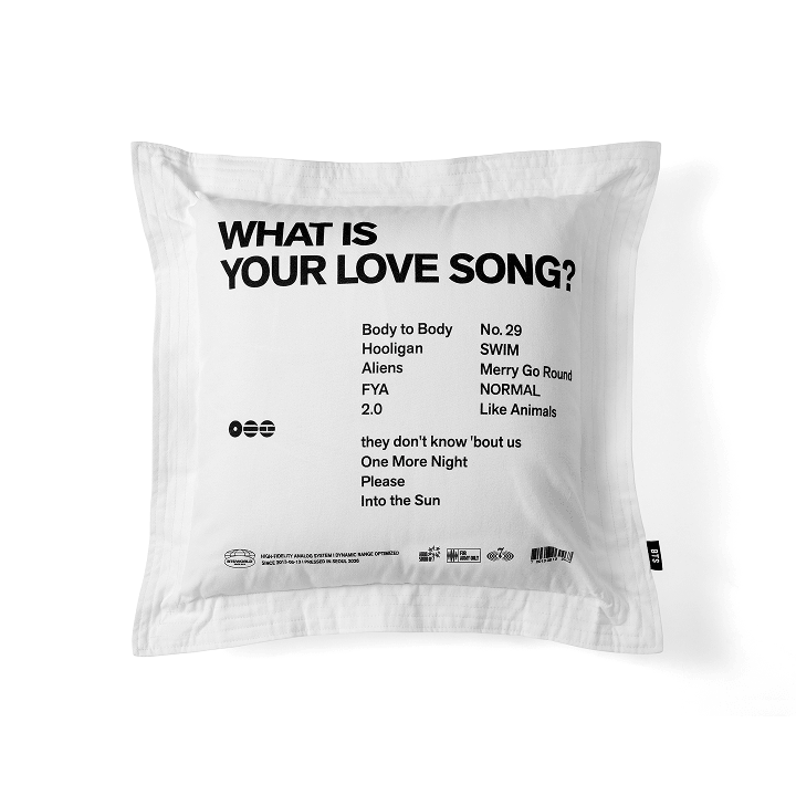 BTS - ARIRANG VINYL OFFICIAL MD CUSHION (TRACKLIST) - COKODIVE
