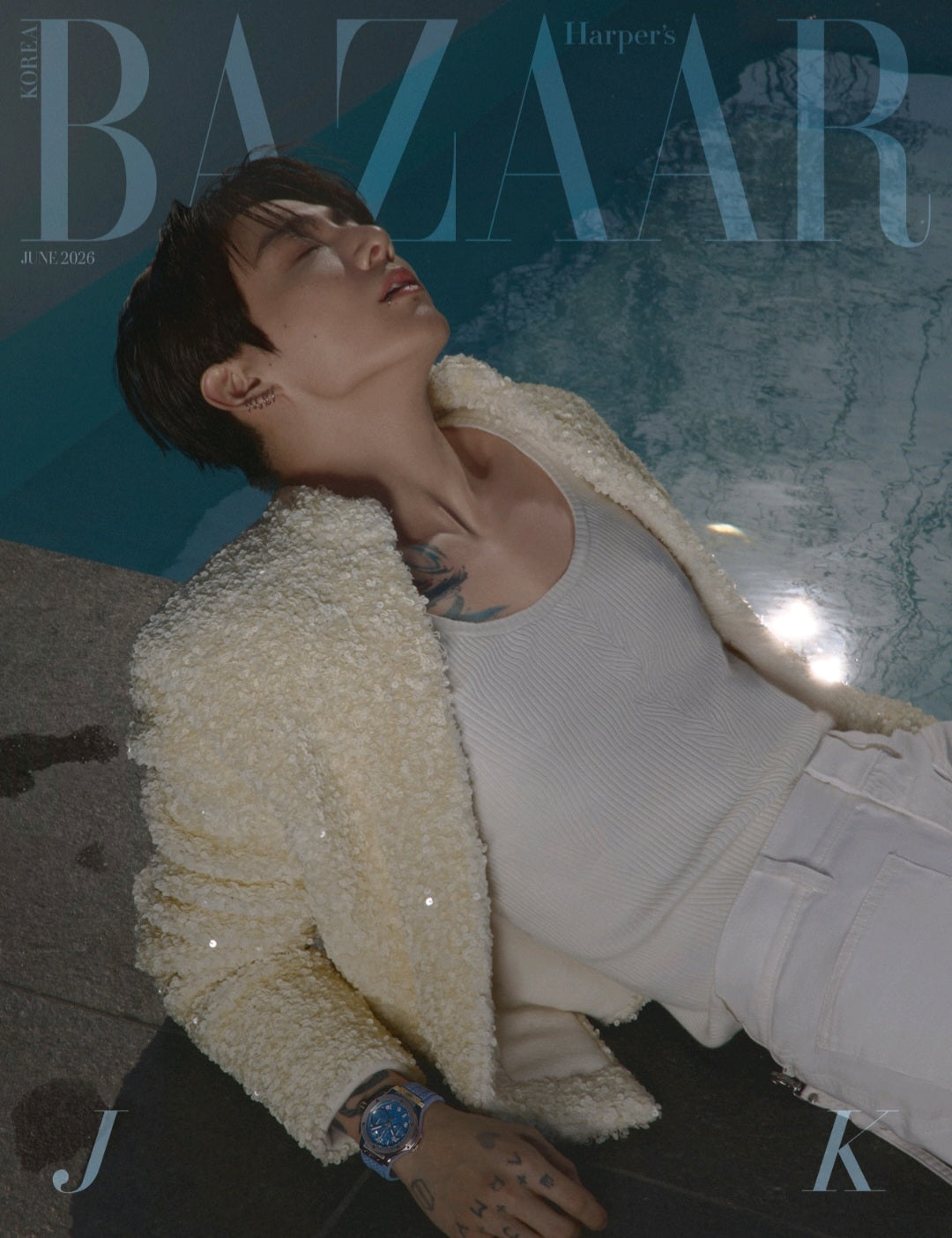 BTS JUNG KOOK - BAZAAR MAGAZINE 2026 JUNE ISSUE COVER C - COKODIVE