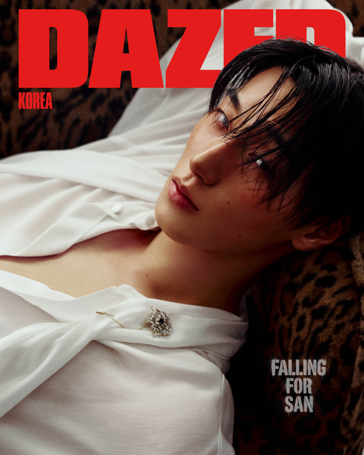 ATEEZ SAN - DAZED & CONFUSED MAGAZINE 2026 FALL EDITION COVER C - COKODIVE