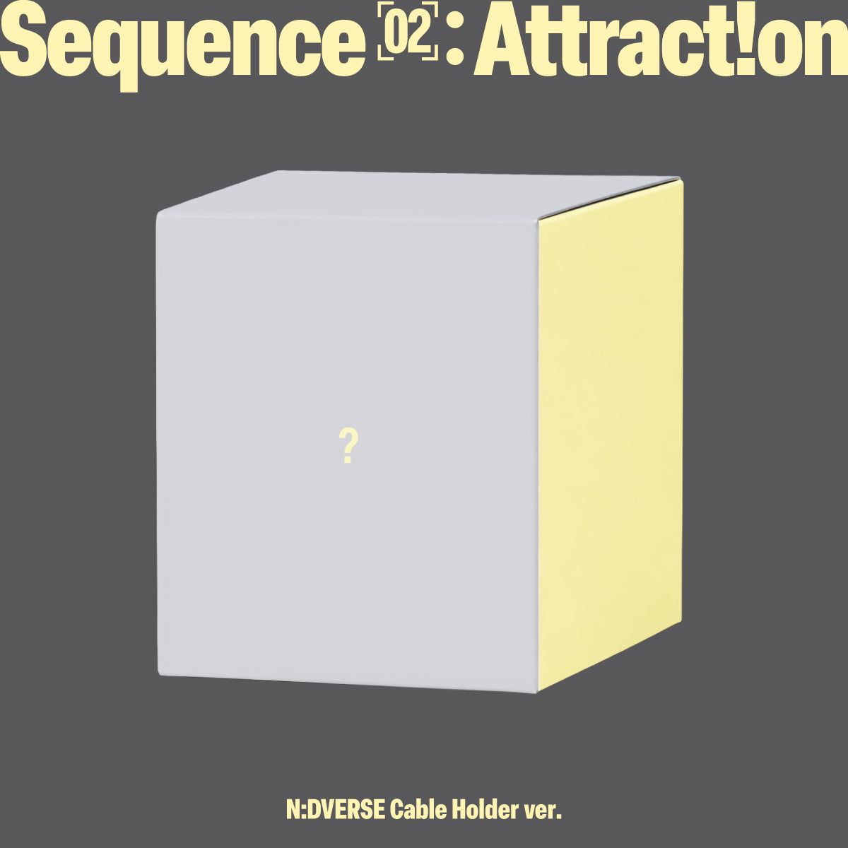 AND2BLE - SEQUENCE 02 : ATTRACTION 2ND MINI ALBUM N:DVERSE CABLE HOLDER VER SET - COKODIVE