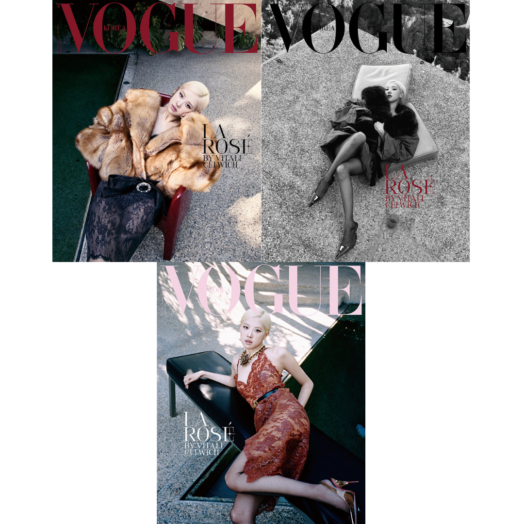 BLACKPINK ROSE - VOGUE MAGAZINE 2026 JULY ISSUE COVER SET - COKODIVE