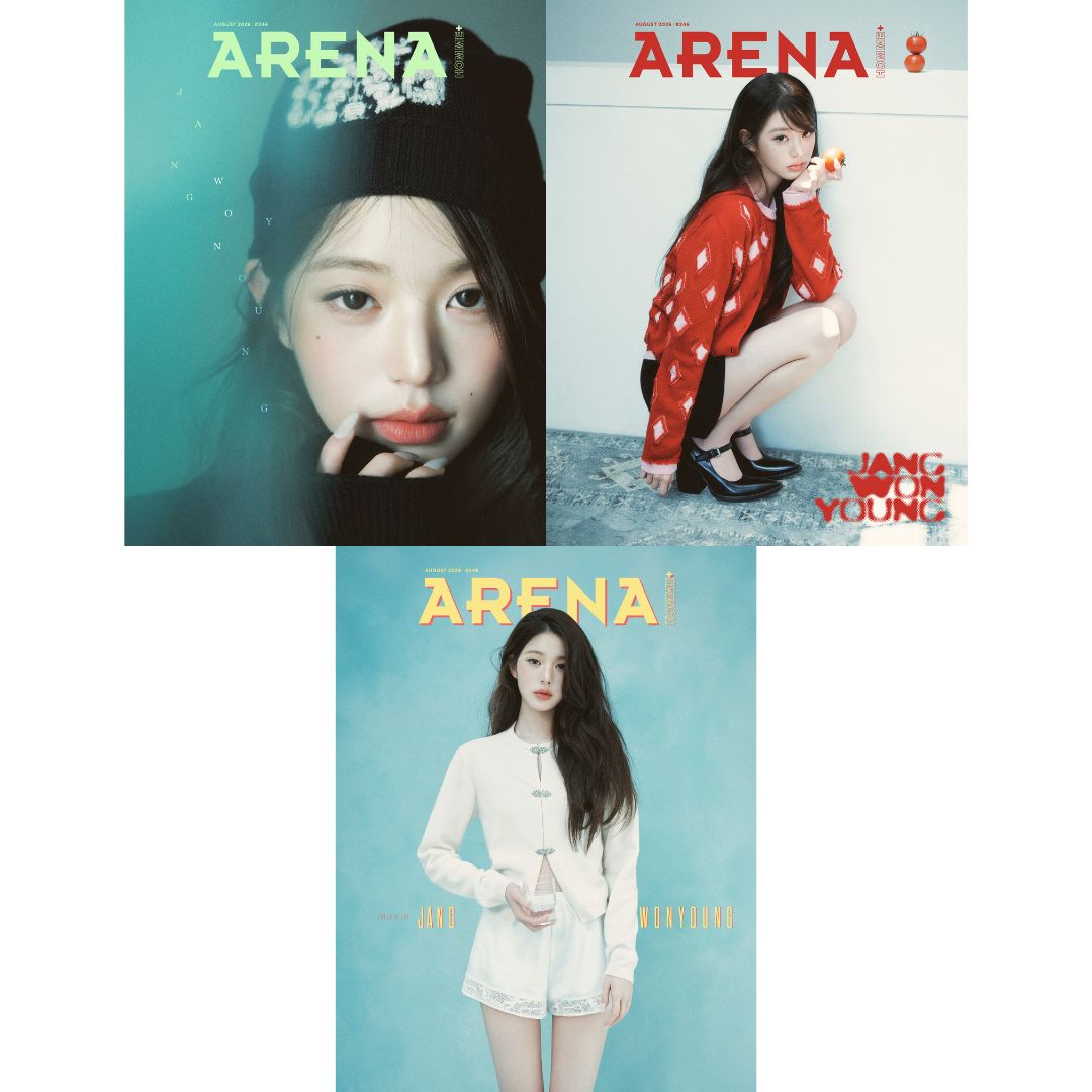 IVE JANG WON YOUNG - ARENA MAGAZINE 2026 AUGUST ISSUE COVER SET - COKODIVE